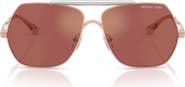 Michael Kors Denver 58mm Pilot Sunglasses