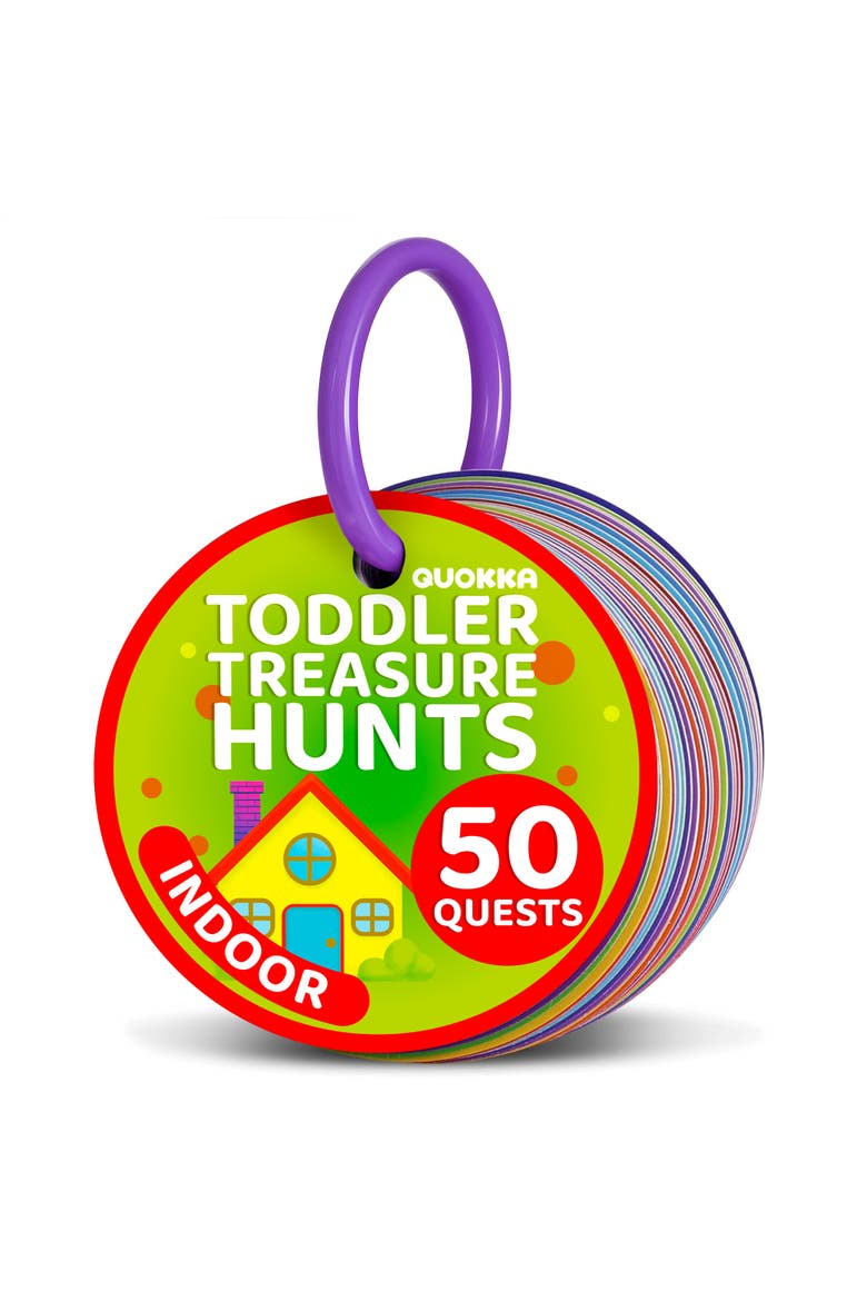 Activity Cards Scavenger Hunt Set for Toddlers, Main, color, Home