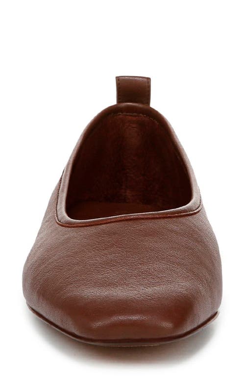 Vince Vivian Ballet Flat In Coffee