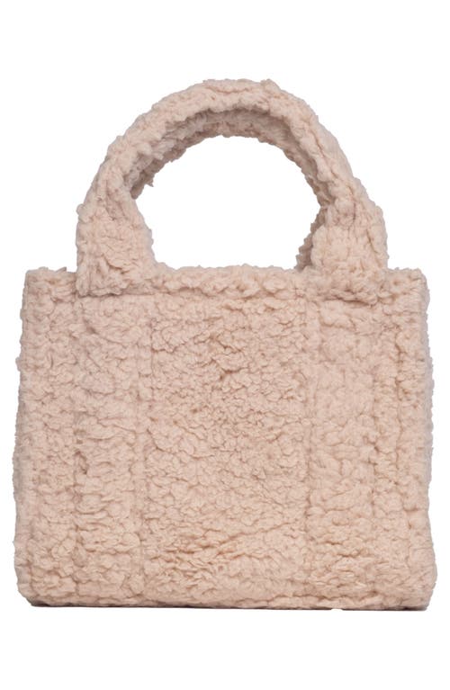 Mimish Kids' Faux Shearling Tote