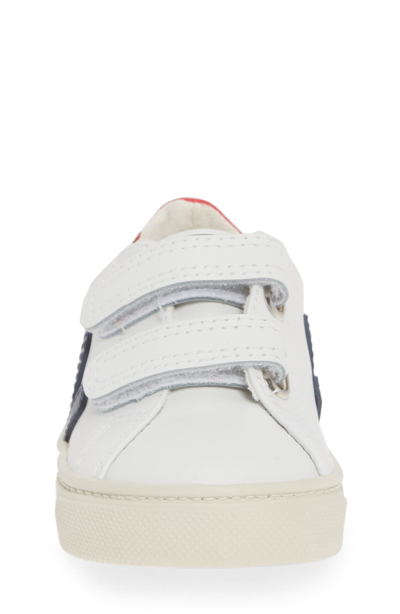 Esplar Double Strap Sneaker, Alternate, color, EXTRA-WHITE NAUTICO PEKIN