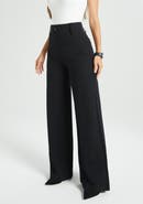 Betabrand Classic High Waist DPYP Dress Pant Yoga Pants Wide Leg