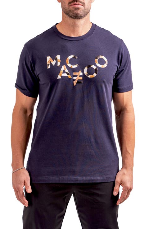 Logo Appliqué Graphic T-Shirt