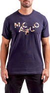 Maceoo Logo Appliqué Graphic T-Shirt