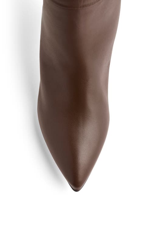 Neil J. Rodgers Eva Slouch Boot In Brown Nappa