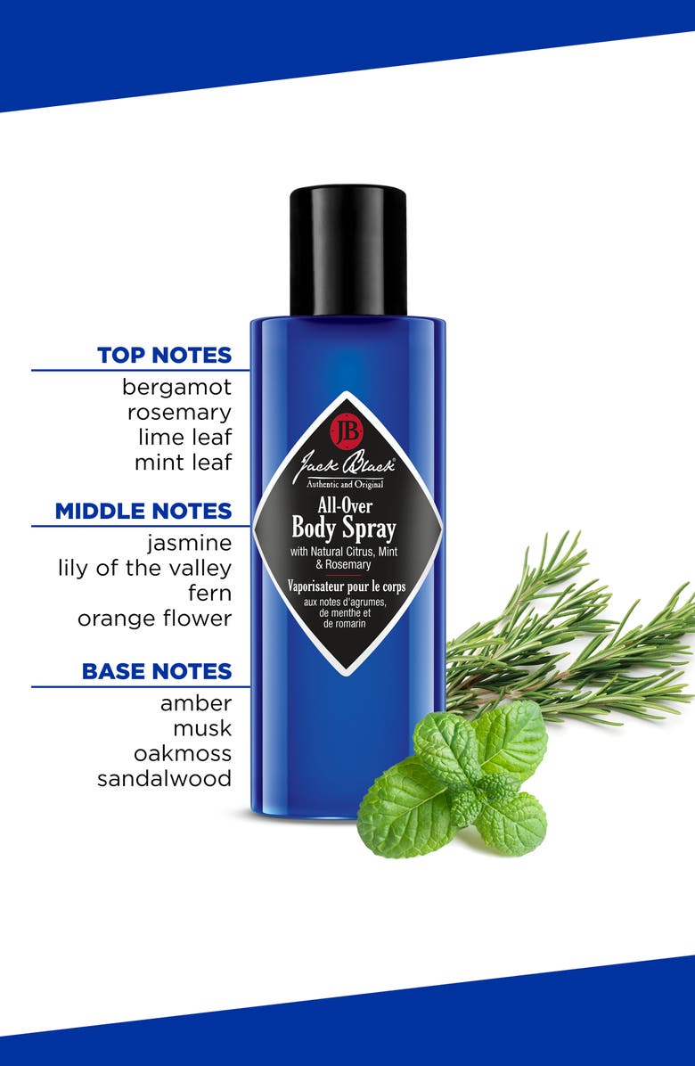 Jack Black All-Over Body Spray, Alternate, color,