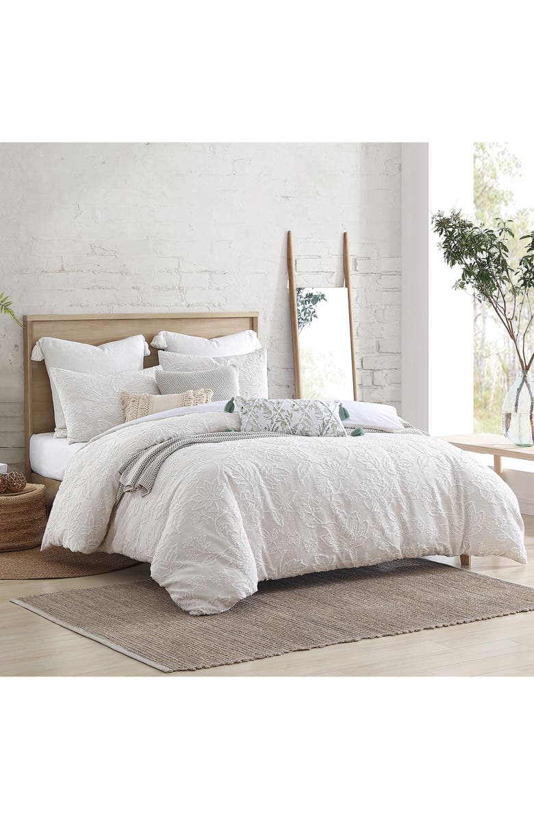 Peri Home Folky Floral Duvet & Sham Set, Alternate, color, Amber