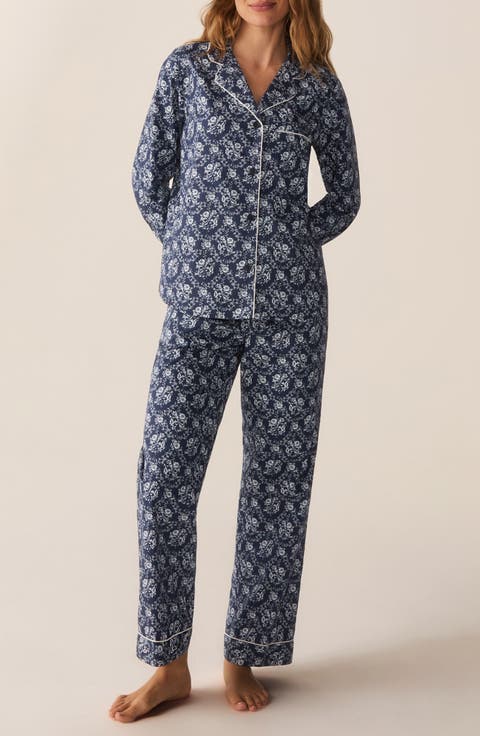 Cotton Poplin Pajama Set