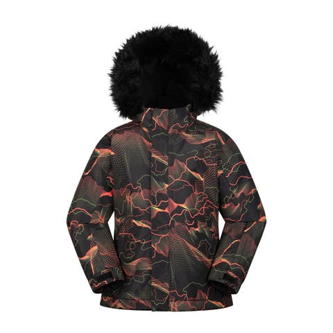 Childrens/Kids Berg Abstract Ski Jacket