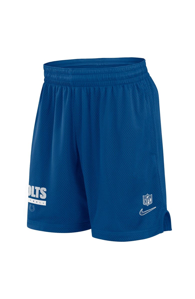 Nike Men's Nike Royal Indianapolis Colts 2024 Sideline Performance Mesh Shorts, Alternate, color, Royal