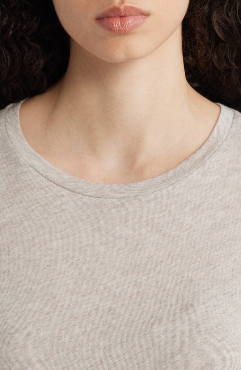 Eileen Fisher Crewneck Top, Alternate, color, Dove
