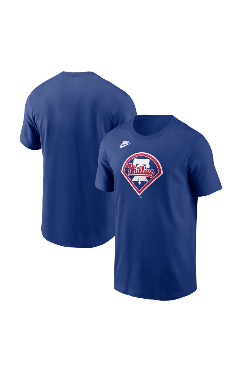 Nike Men's Nike Royal Philadelphia Phillies Cooperstown Collection T-Shirt, Main, color, Royal
