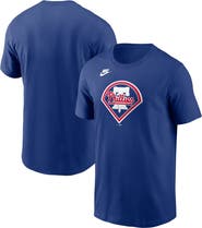 Nike Men's Nike Royal Philadelphia Phillies Cooperstown Collection T-Shirt