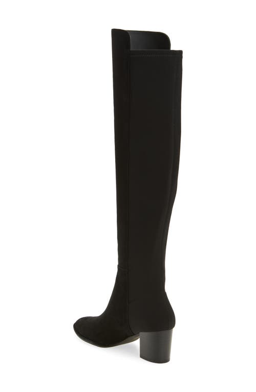 Stuart Weitzman Ryland Tall Leather Boot In Animal Print