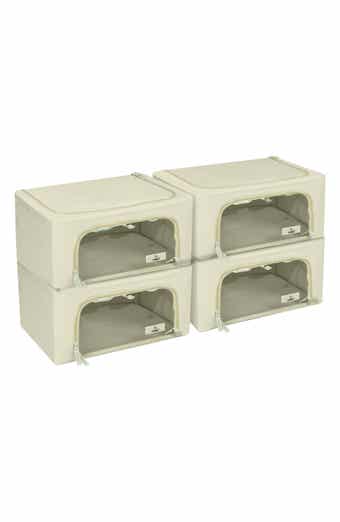 SORBUS 4-Pack Foldable Storage Boxes