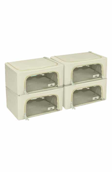 SORBUS 4-Pack Foldable Storage Boxes