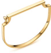 Monica Vinader Engravable Signature Thin Bangle