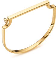 Monica Vinader Engravable Signature Thin Bangle
