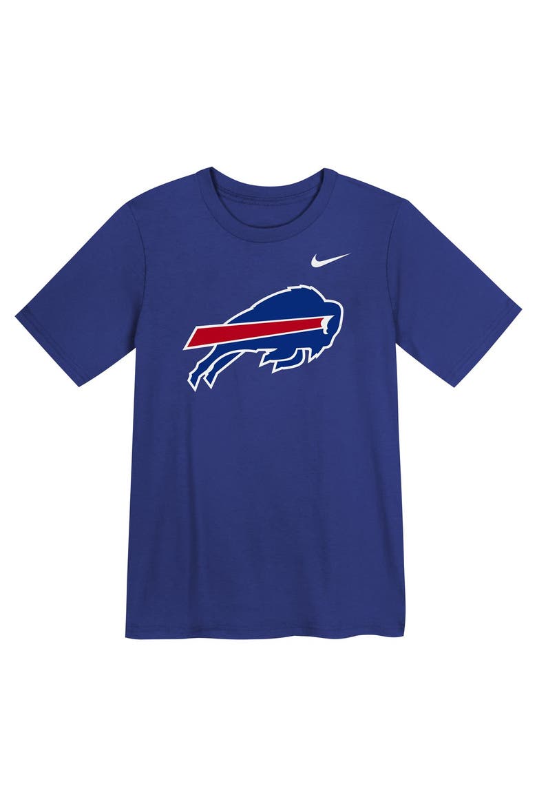 Preschool Nike  Royal Buffalo Bills Logo T-Shirt, Main, color, Royal