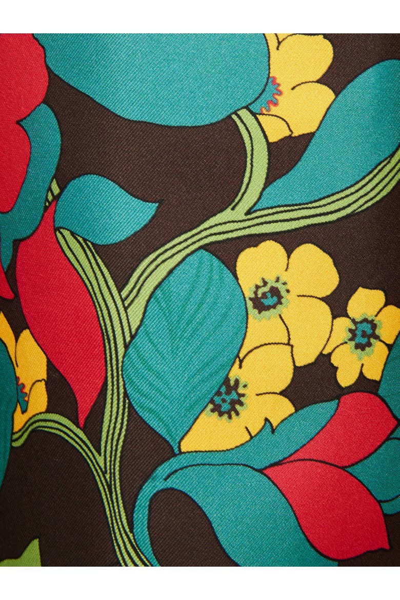 Charming Top Vines Brown, Alternate, color, Vines Brown