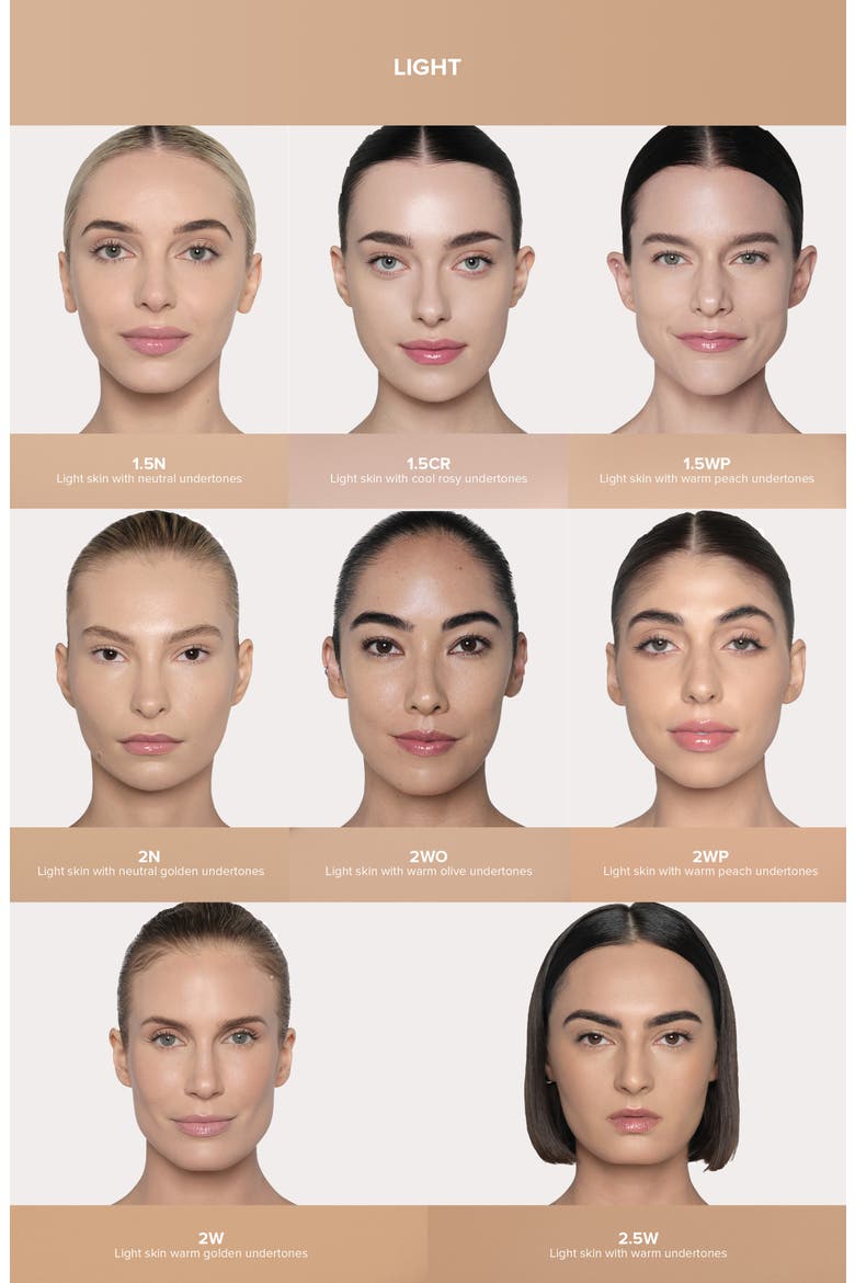 Impeccable Blurring Second-Skin Matte Foundation, Alternate, color, 2.5W LIGHT WARM