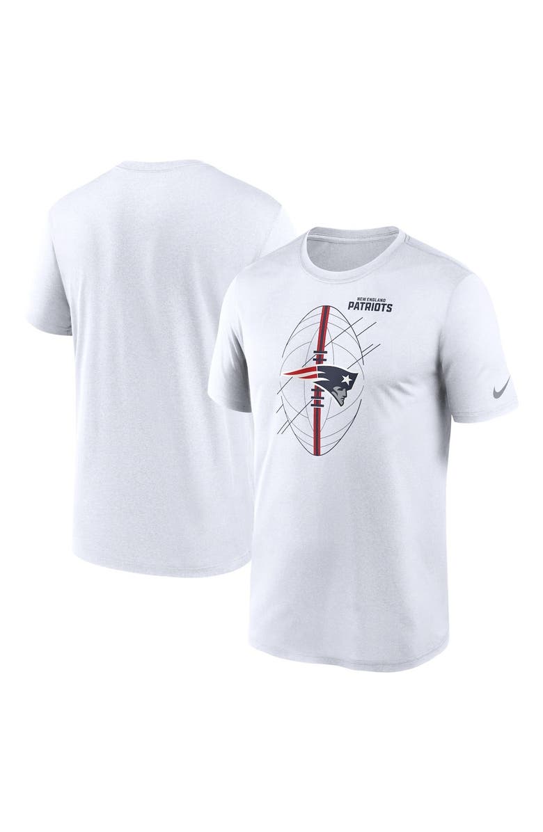 Nike Men's Nike White New England Patriots Legend Icon Performance T-Shirt, Main, color,