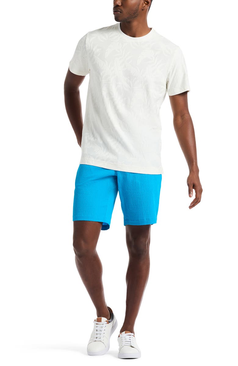 Robert Graham Piers Woven Seersucker Shorts, Alternate, color, 