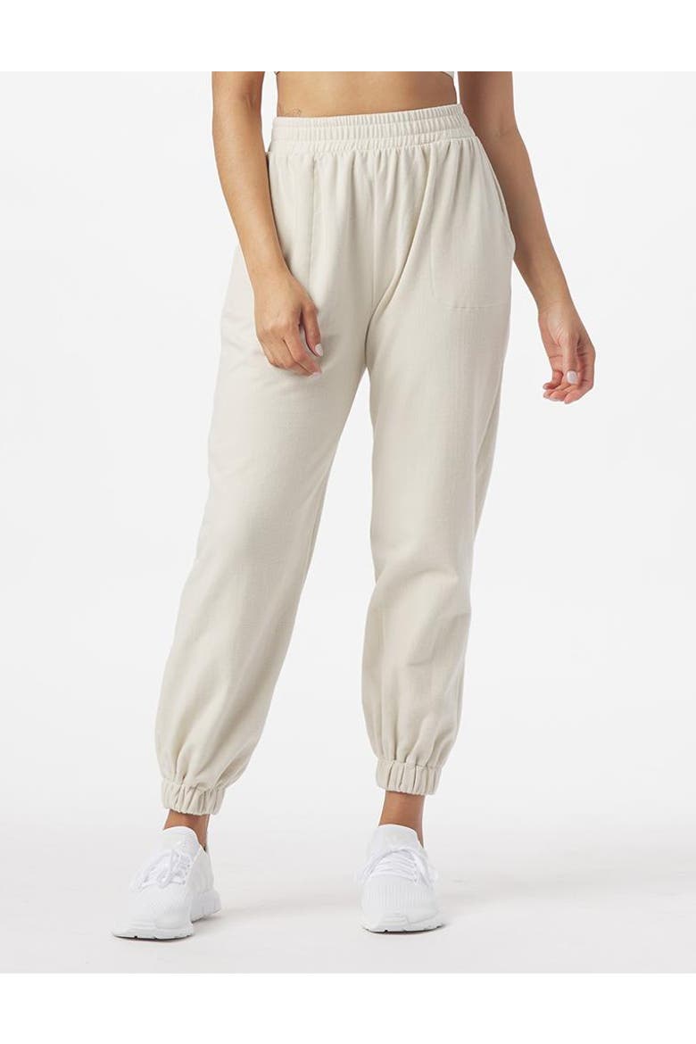 Vintage Oversized Jogger, Main, color, Oatmilk