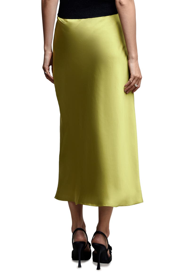 Satin Skirt, Alternate, color, GREEN