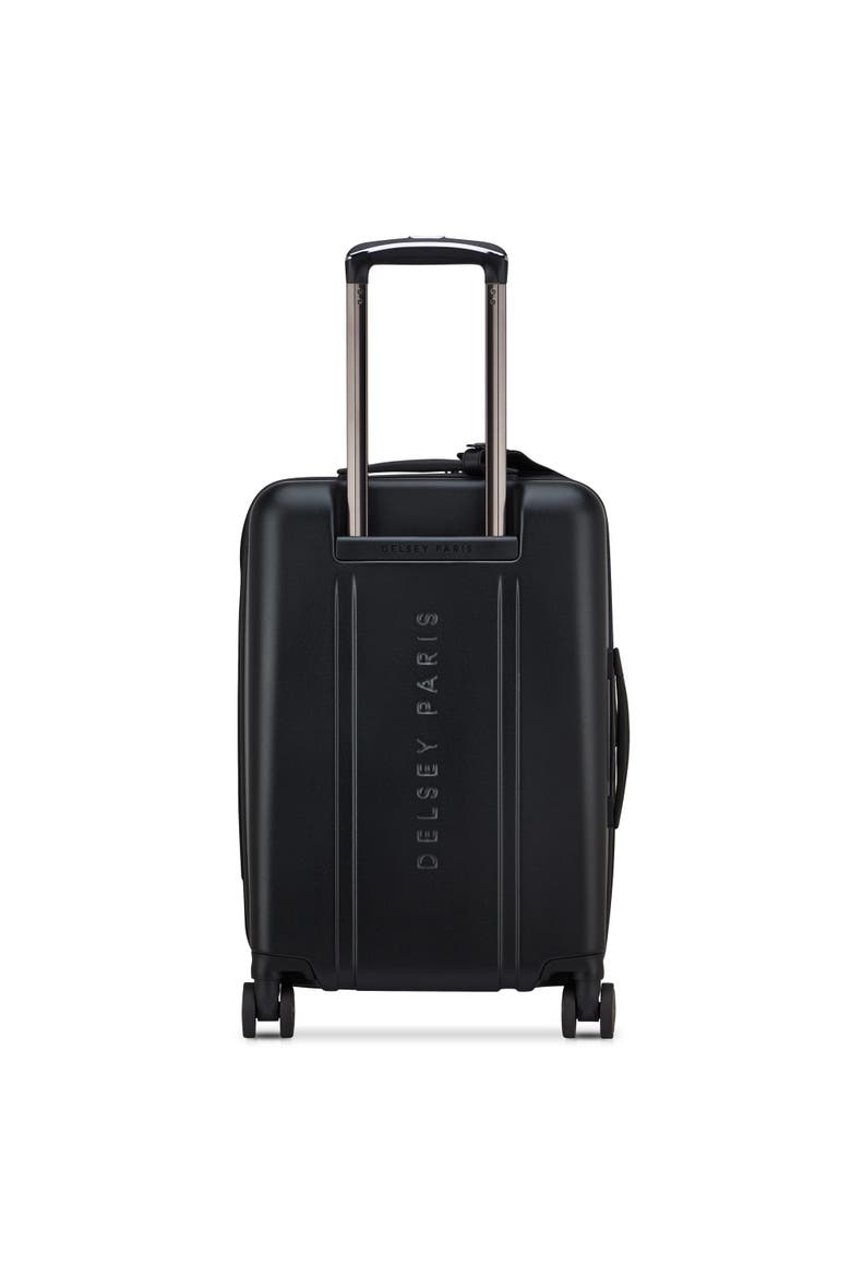 Cadence Hardside Expandable 20" Carry On Spinner Luggage, Alternate, color, Deep Black