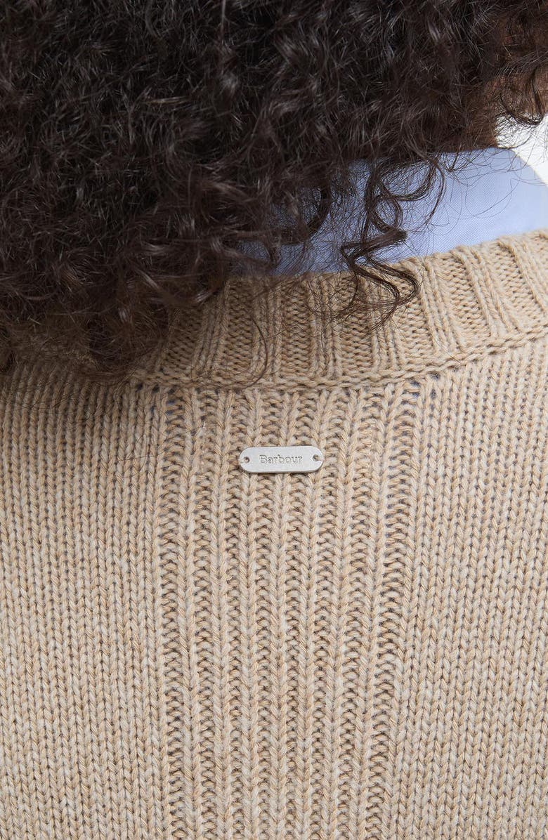 Barbour Cassandra Cotton & Wool Blend Sweater, Alternate, color, 