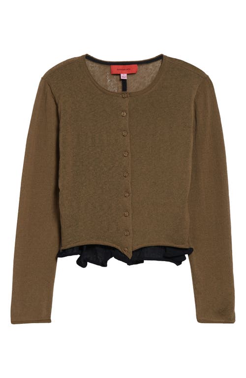Eckhaus Latta Veil Cardigan In Branch