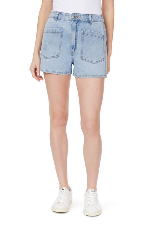 The Patch Pocket Denim Shorts