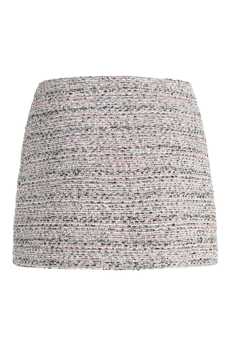 The Favorite Tweed Miniskort, Alternate, color, PINK TWEED