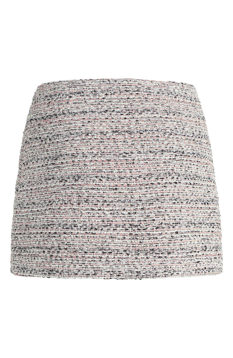 Favorite Daughter The Favorite Tweed Miniskort, Alternate, color, Pink Tweed