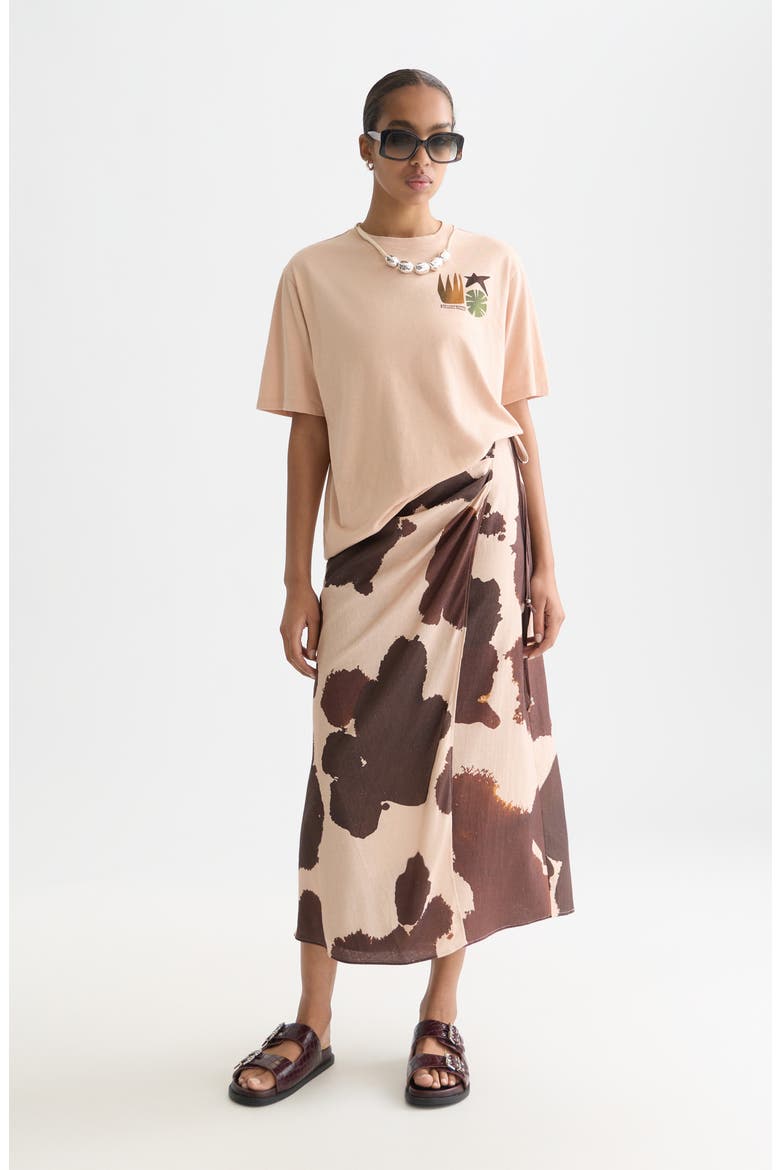 Modern Cotton Graphic T-Shirt, Alternate, color, ROSE DUST