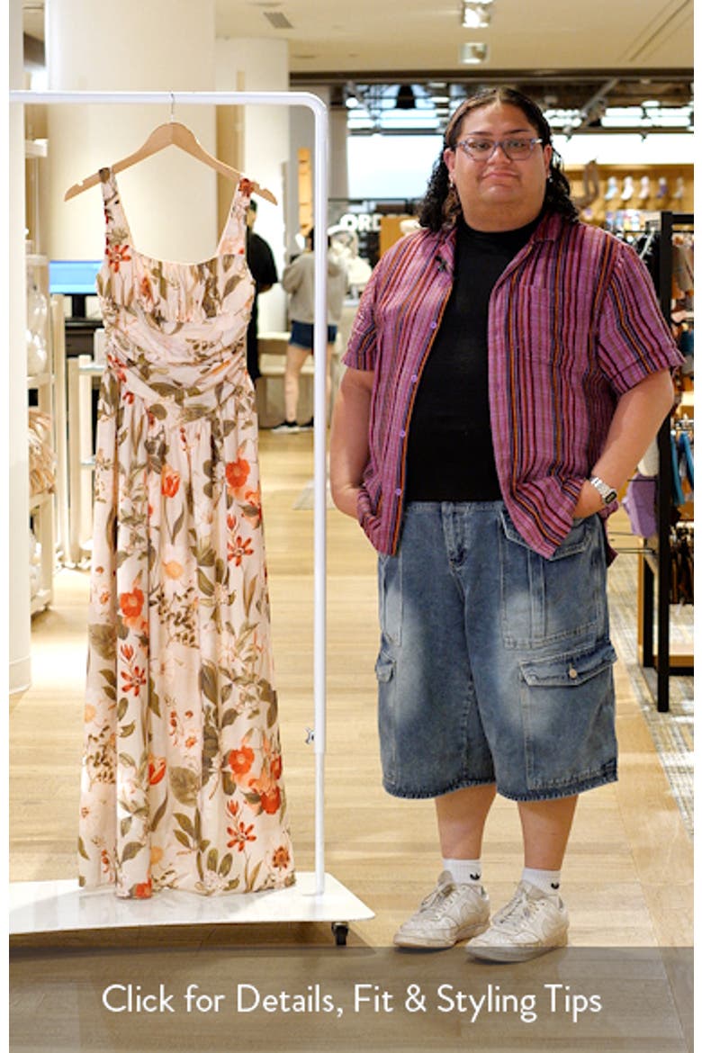 Cameron Floral Maxi Cocktail Dress video