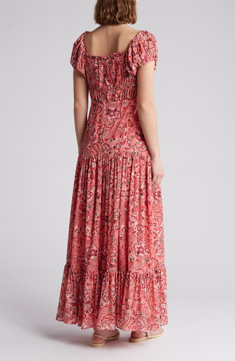 AREA STARS Gisele Tiered Maxi Dress, Alternate, color, 