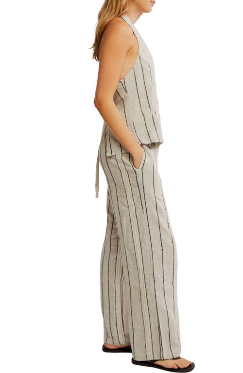 Free People X Free-est Take Me To Paris Striped Set In Rocky Stripe