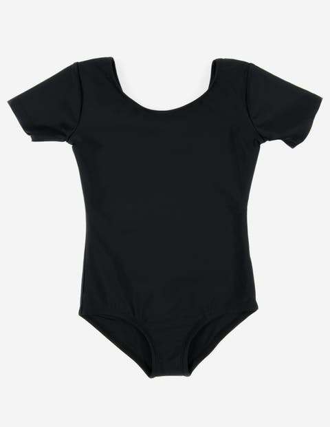 Girls Short Sleeve Leotard