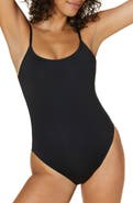 Andie The Laguna Long Torso Ribbed One-Piece Swimsuit