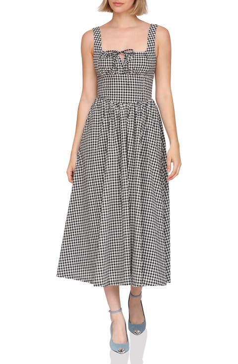 Ruched Midi Dress