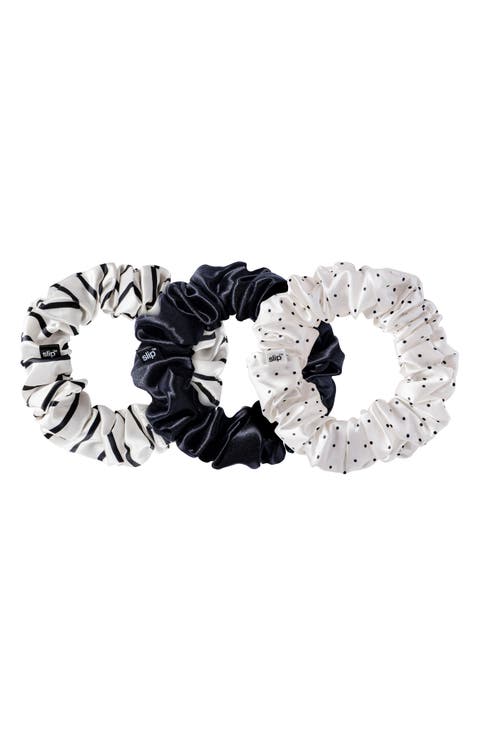 Midsummer 3-Pack Large Silk Scrunchies Set