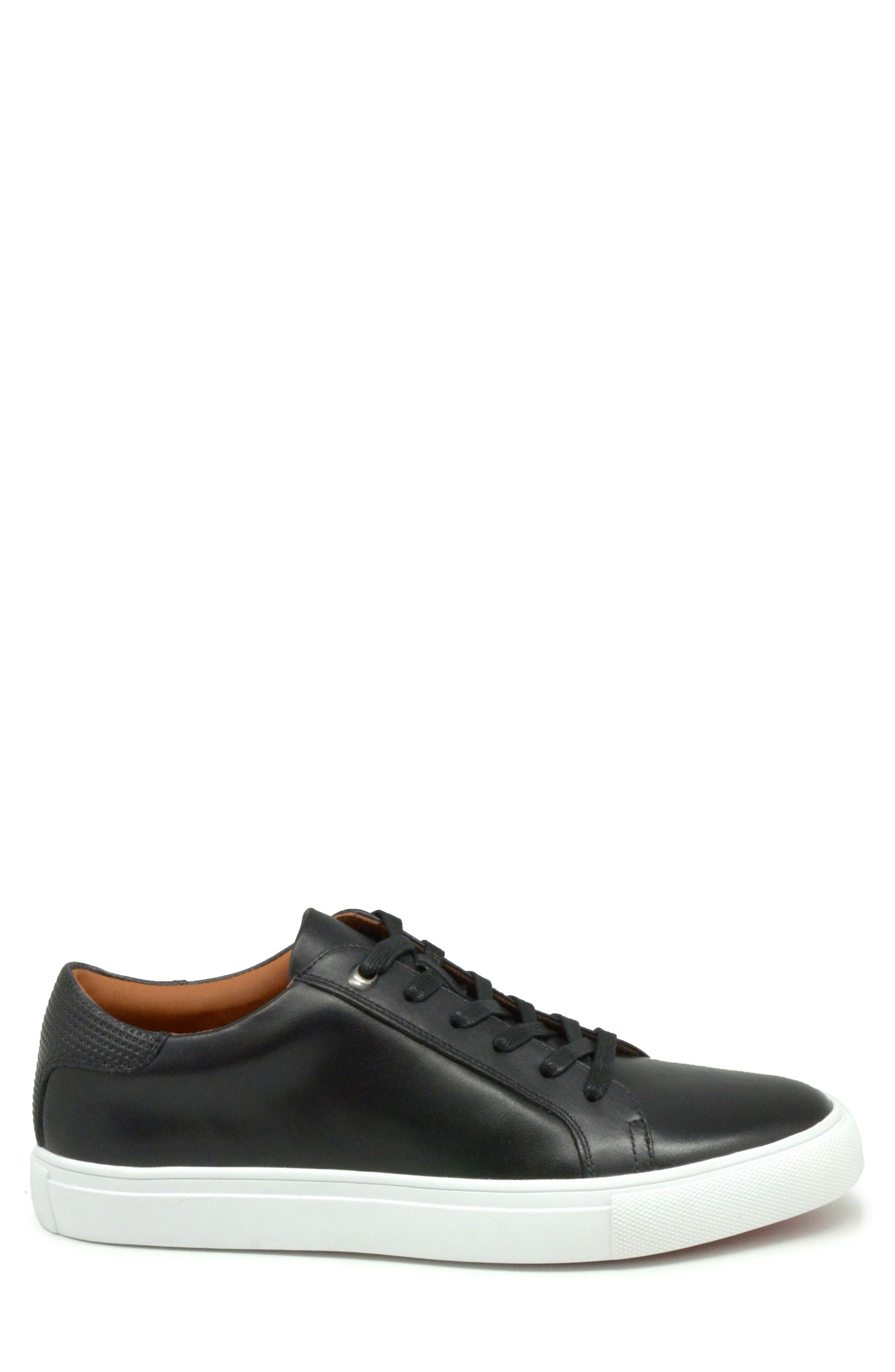 La Milano Pedro Low Top Sneaker, Alternate, color, Charcoal Black