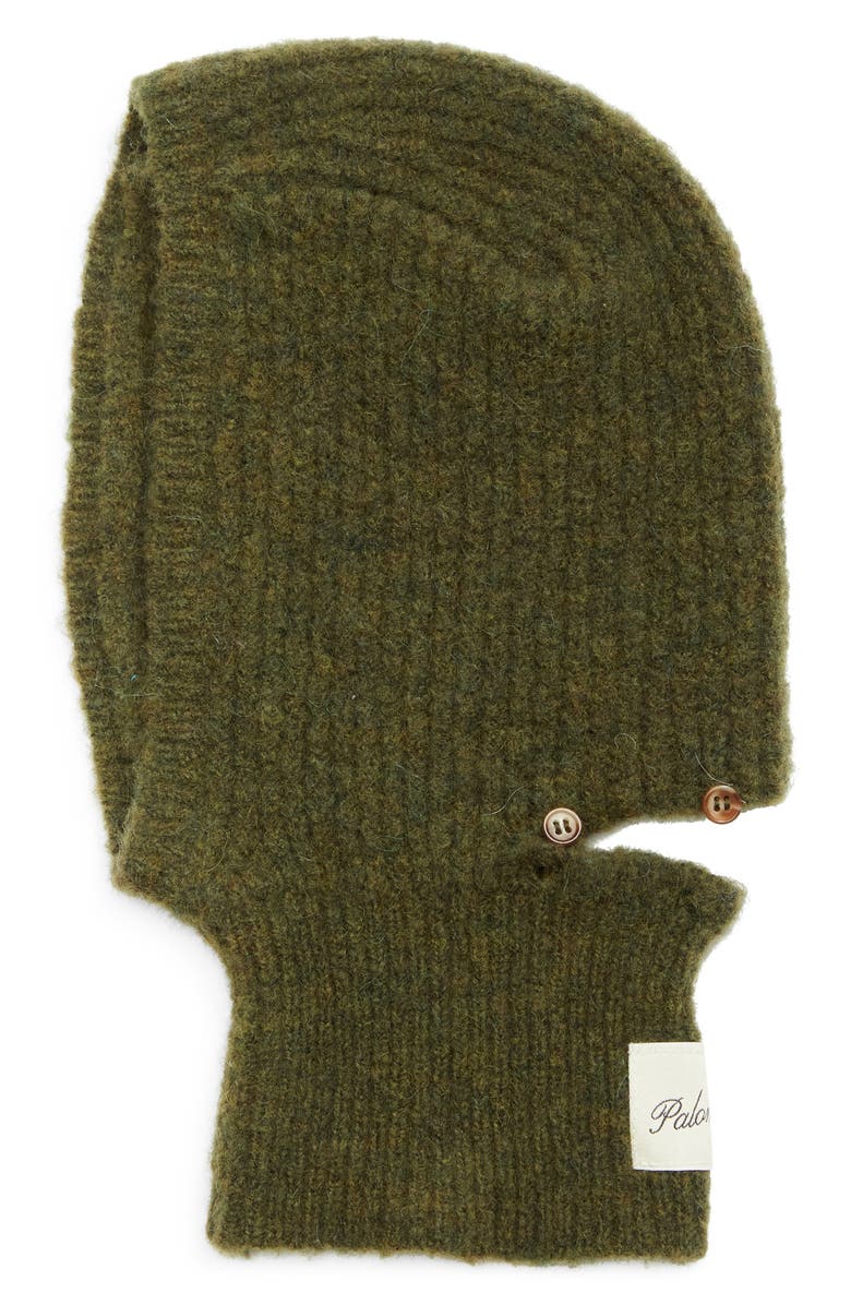 Paloma Wool Angels Button Woolly Rib Balaclava, Main, color,