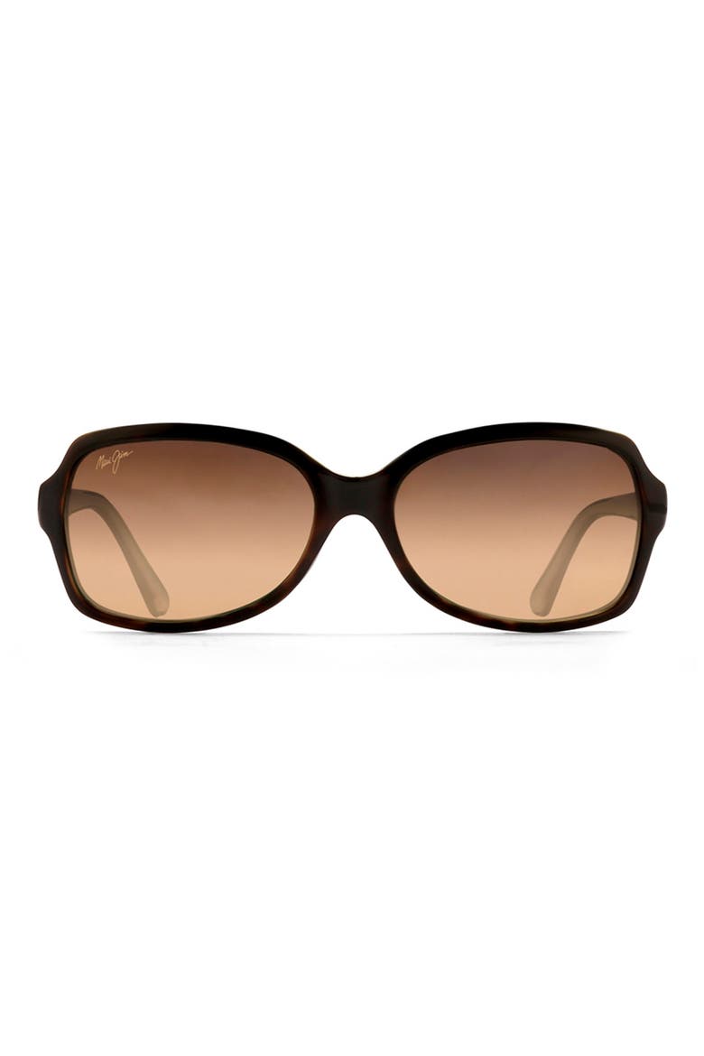 Cloud Break 56mm PolarizedPlus2® Sunglasses, Main, color, TORTOISE PEACOCK/ BLUE/ BRONZE