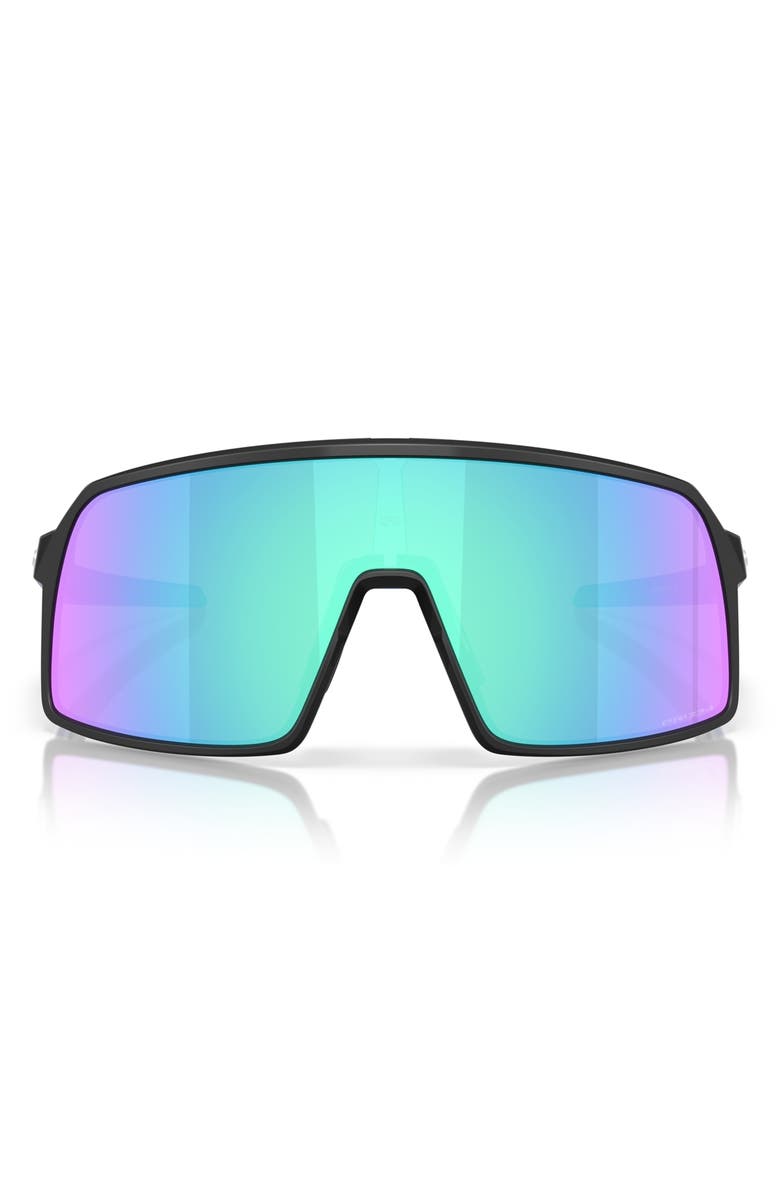 Oakley Sutro S 28mm Polarized Rectangular Sunglasses, Main, color, 