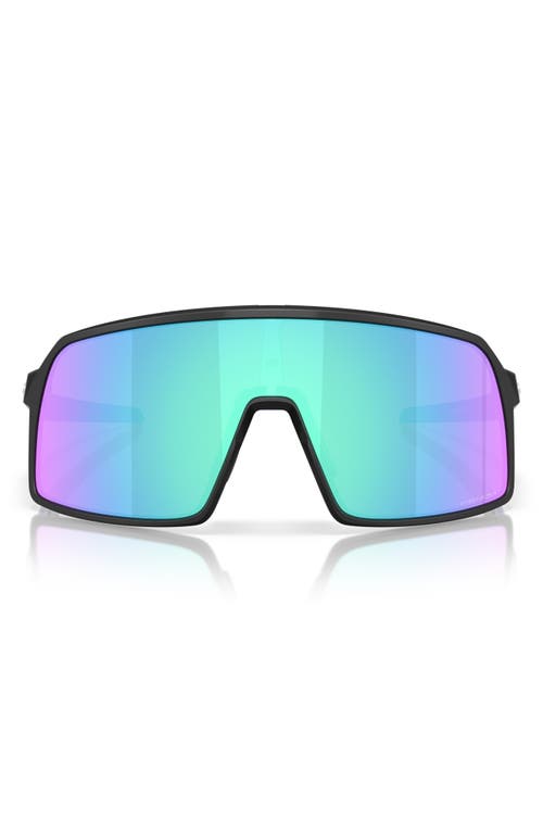 Oakley Womens Grey Oo9406 Sutro S Acetate Shield Sunglasses In Sapphire