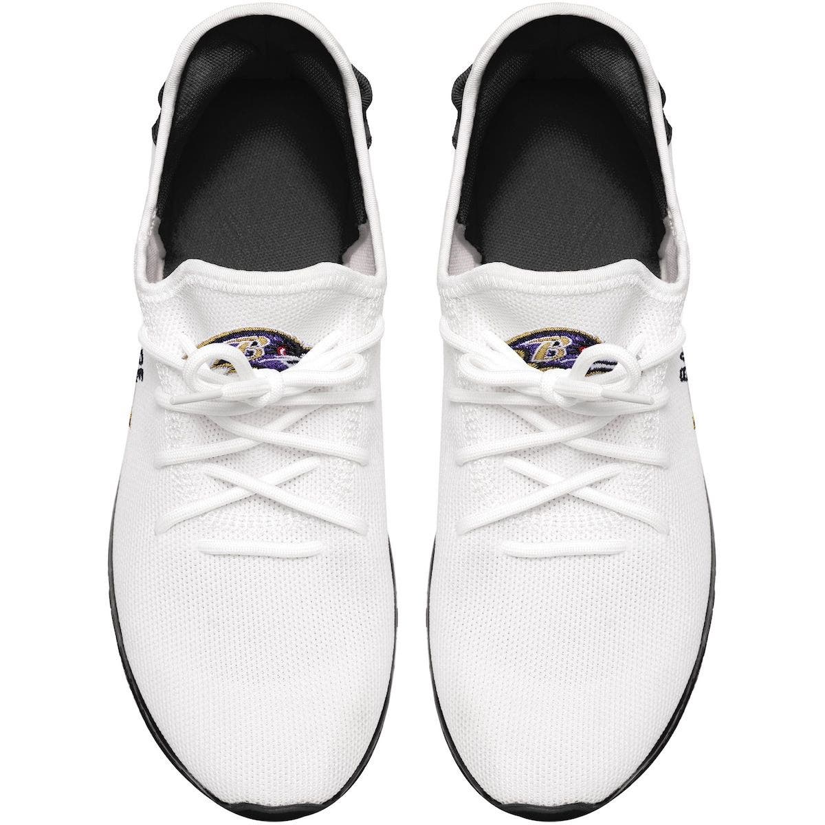 FOCO Men's FOCO Baltimore Ravens Gradient Sole Knit Sneakers, Alternate, color, 