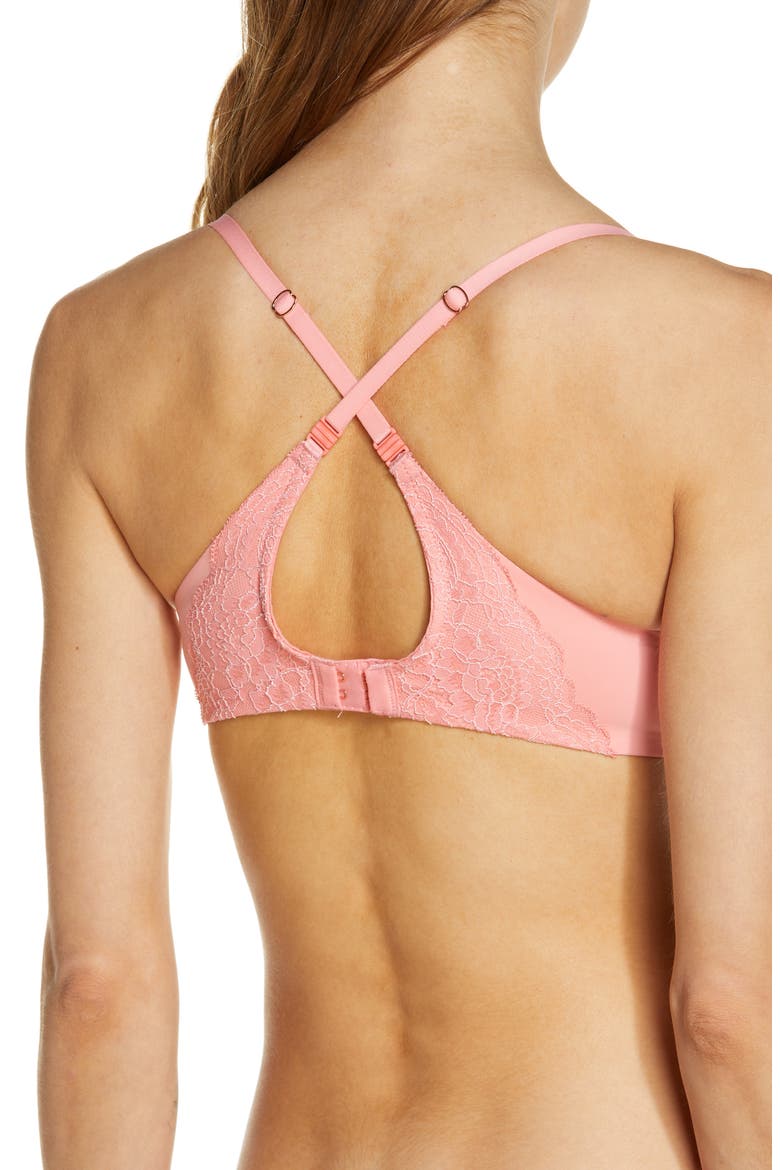 Minx Multi Way Underwire T-Shirt Bra, Alternate, color, PINK/CHIFF